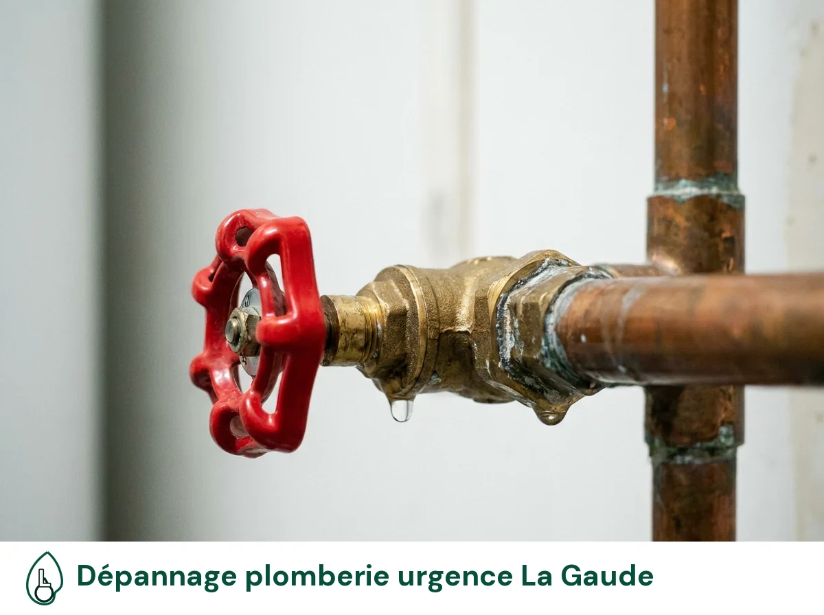 Dépannage plomberie urgence à La Gaude