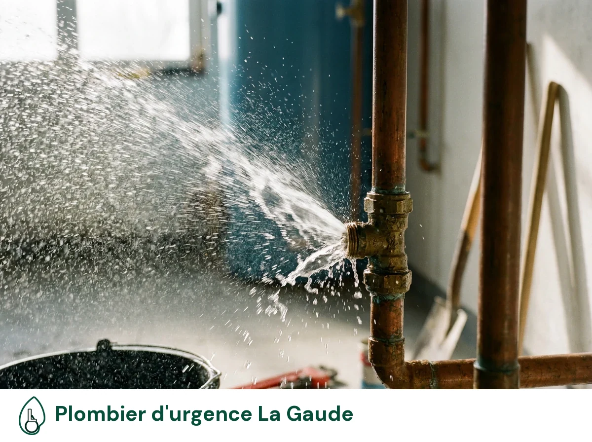 Plombier d'urgence à La Gaude