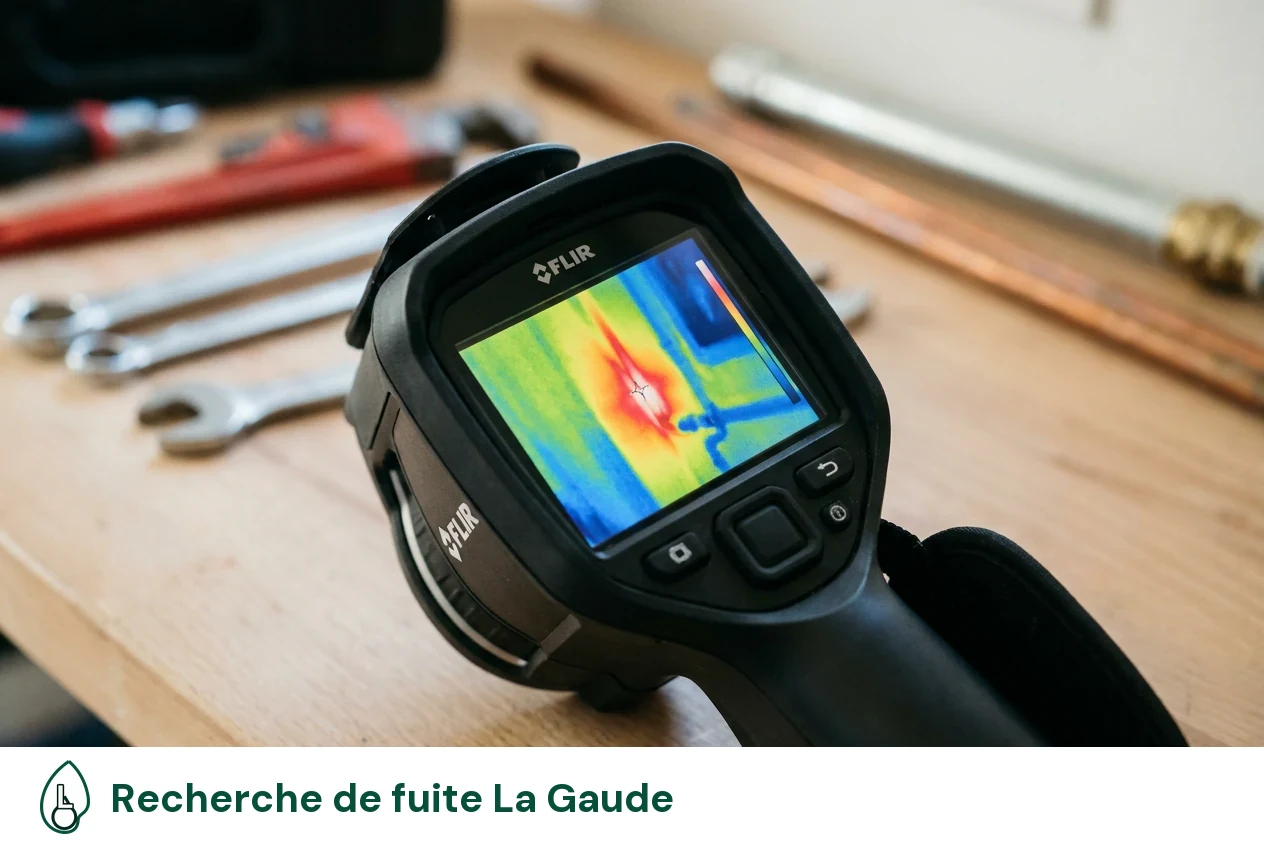 Recherche de fuite à La Gaude