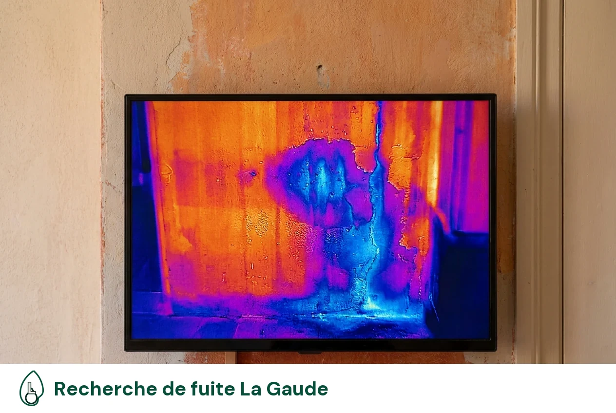 Recherche de fuite à La Gaude