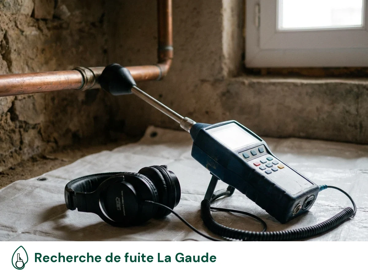 Recherche de fuite à La Gaude