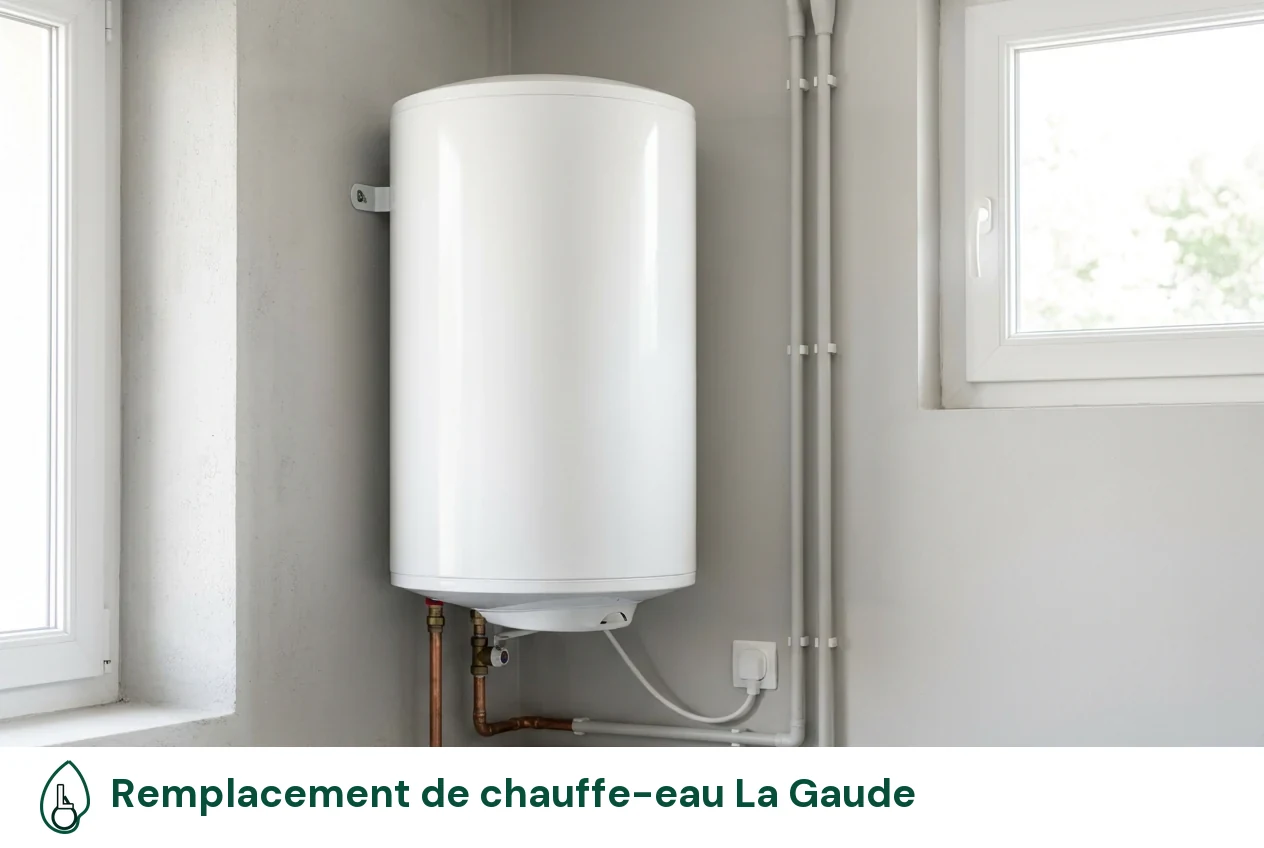 Remplacement de chauffe-eau à La Gaude