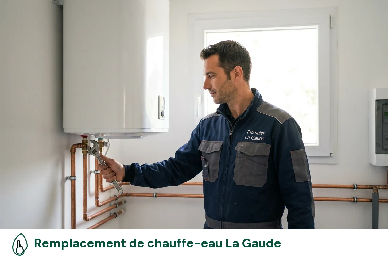 Remplacement de chauffe-eau à La Gaude